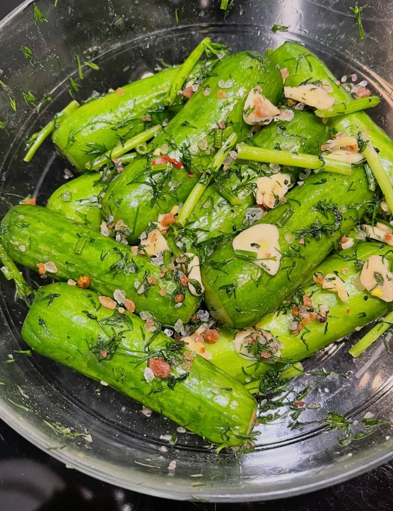 Sausai raugti agurkai 