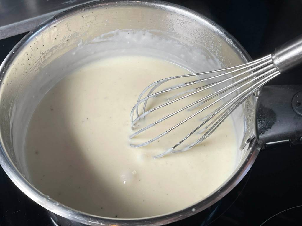 Bešamelio padažas – prancūziškas sauce&nbsp;béchamel