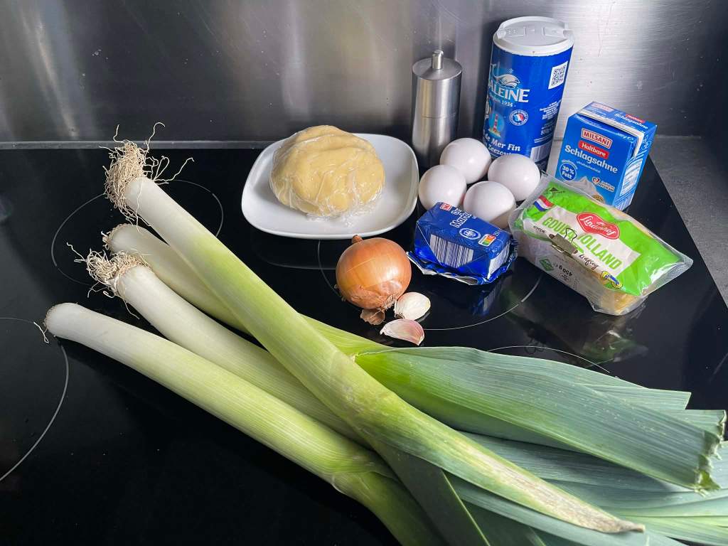 Kišo su porais ingredientai