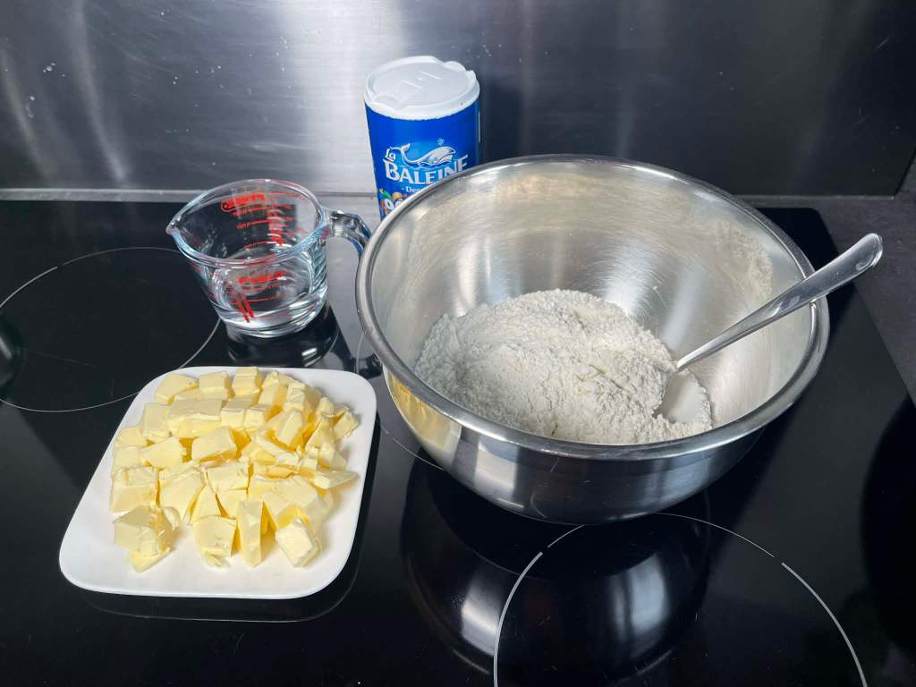 Trapios tešlos ingredientai
