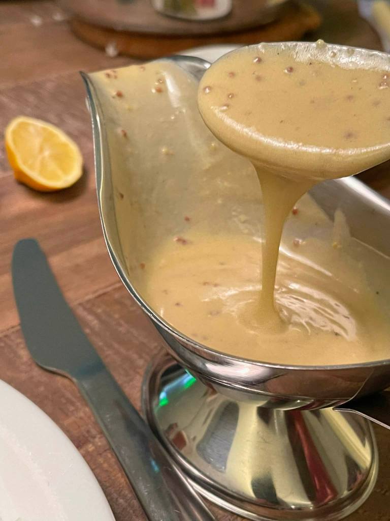 Garstyčių padažas - klasikinis prancūziškas sauce à la moutarde