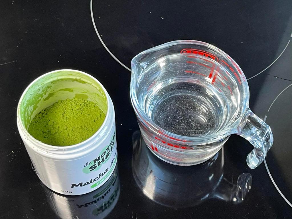 Matcha ledukai, ingredientai