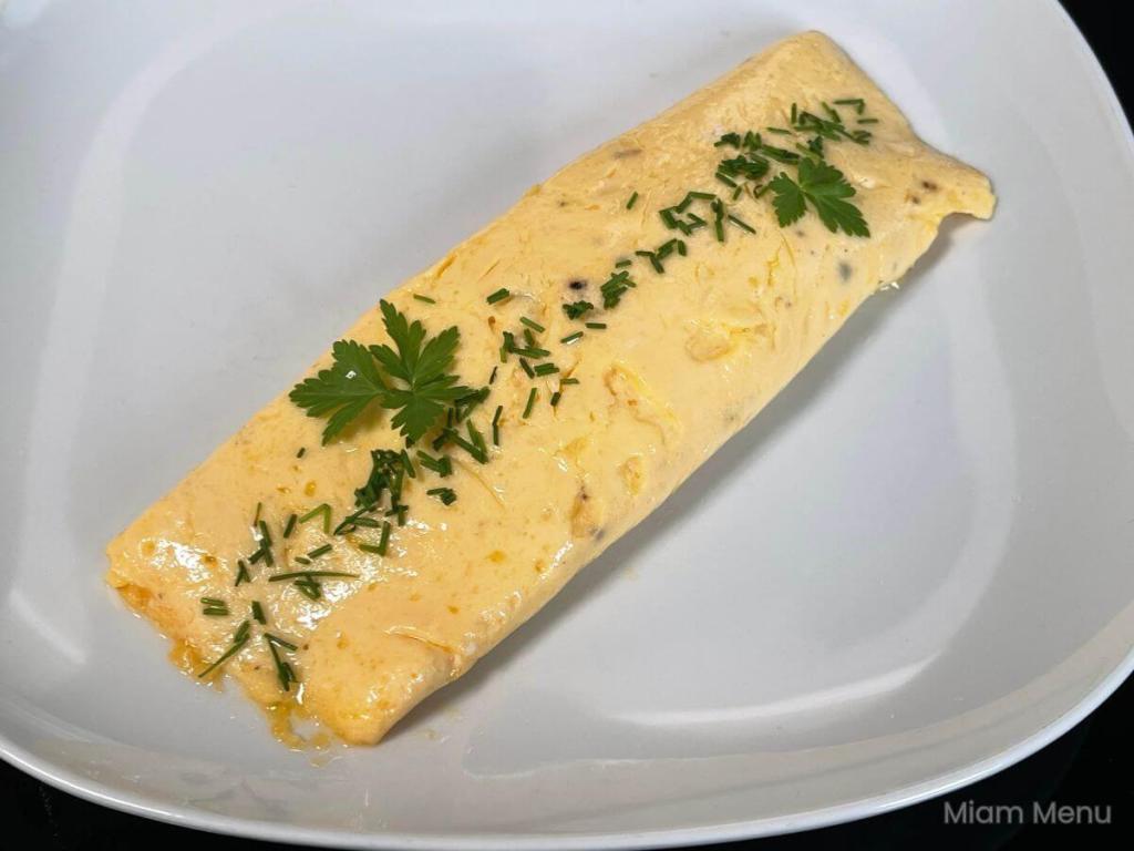 Klasikinis prancūziškas omletas be&nbsp;įdaro