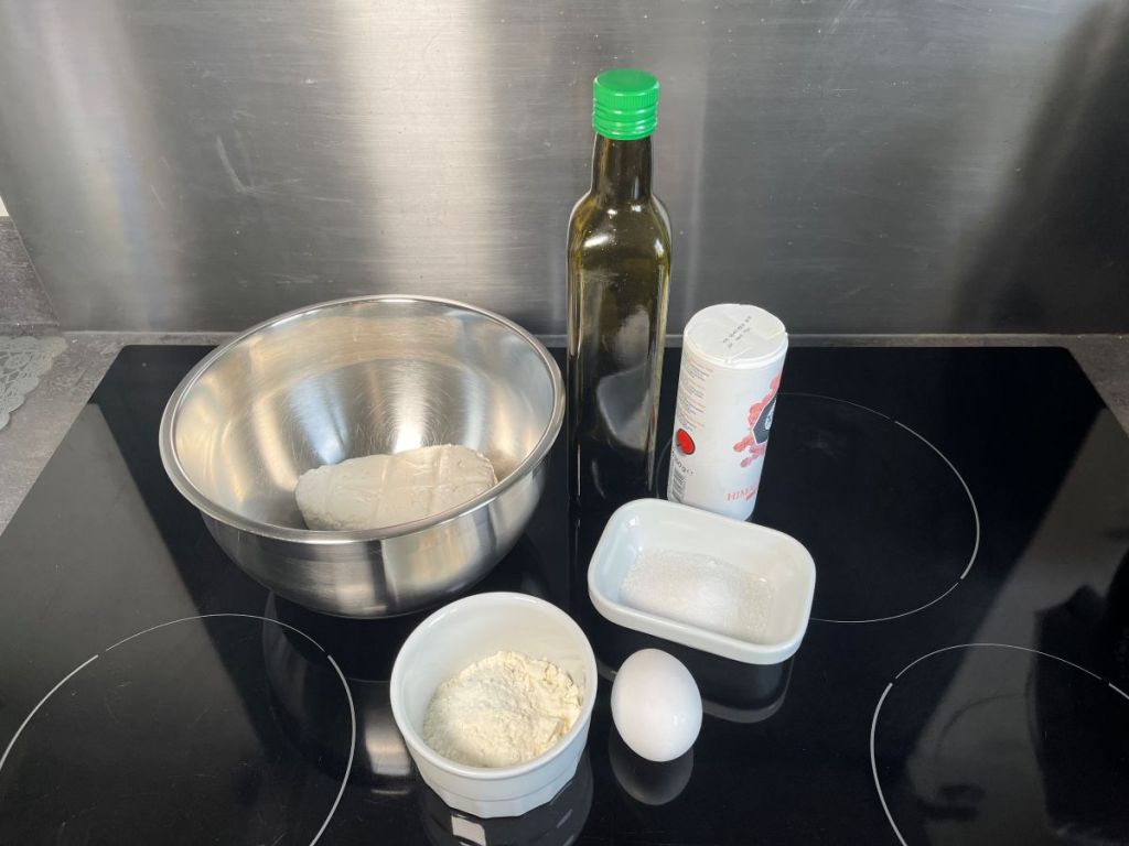 Varškėčių ingredientai
